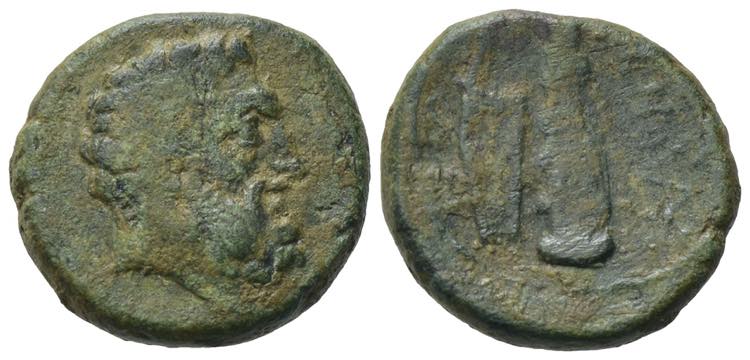 Sicily, Alontion, c. 400 BC. Æ ... 