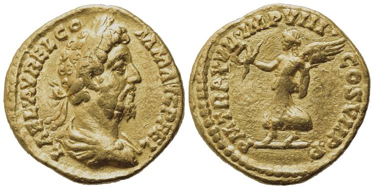 Commodus (177-192). AV Aureus ... 