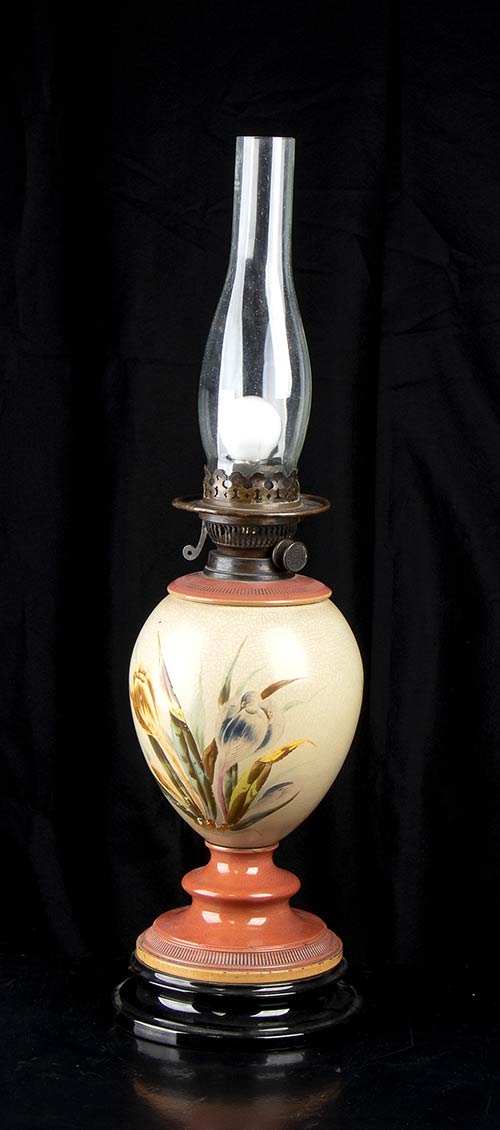 Antique style lamp  Ceramic base