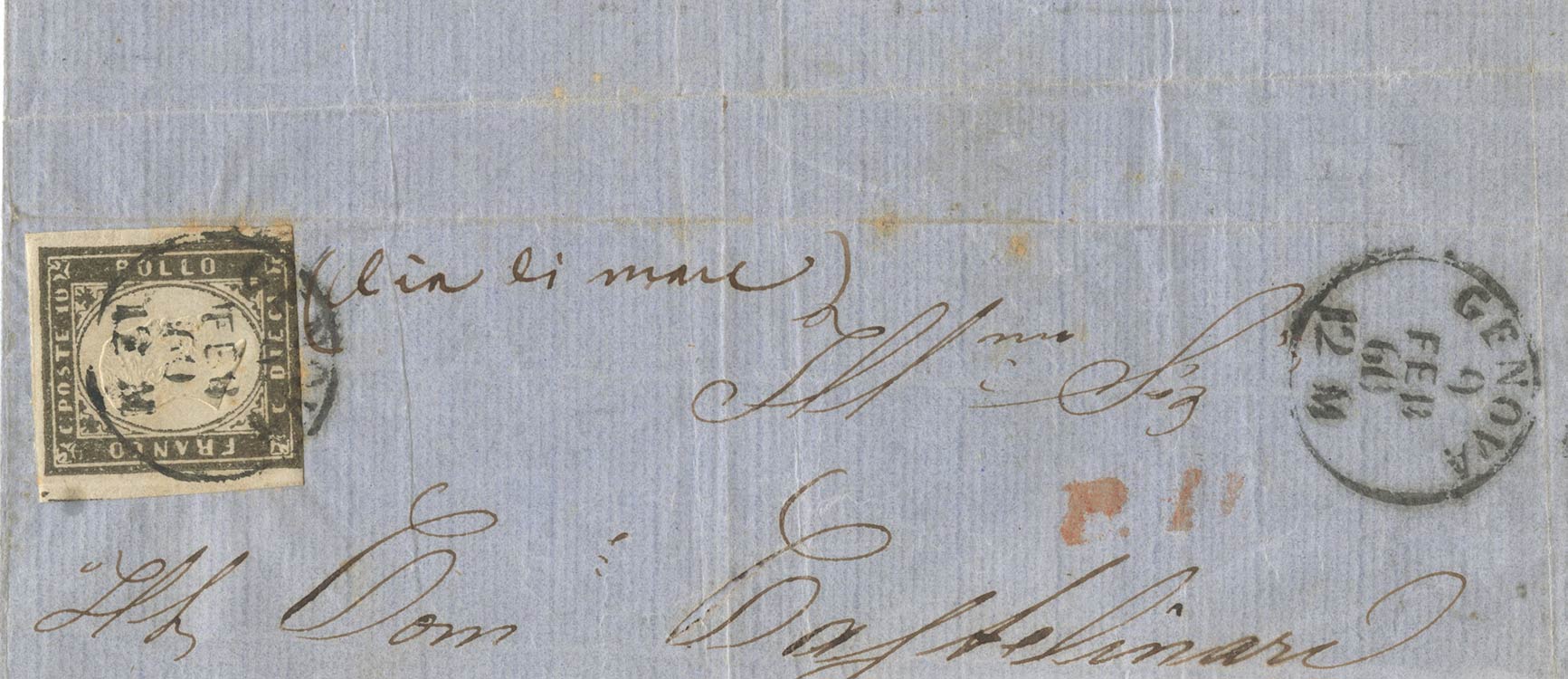 09.02.1860, great fragment from a ... 
