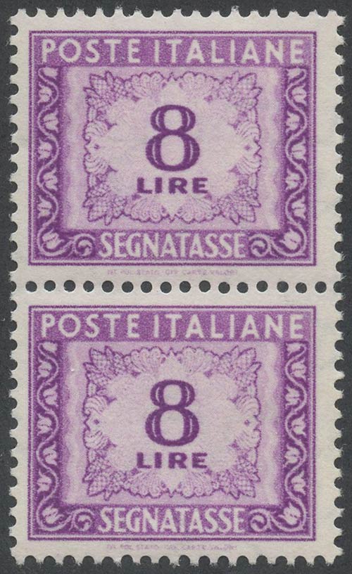 1955, Segnatasse N.112 in ... 