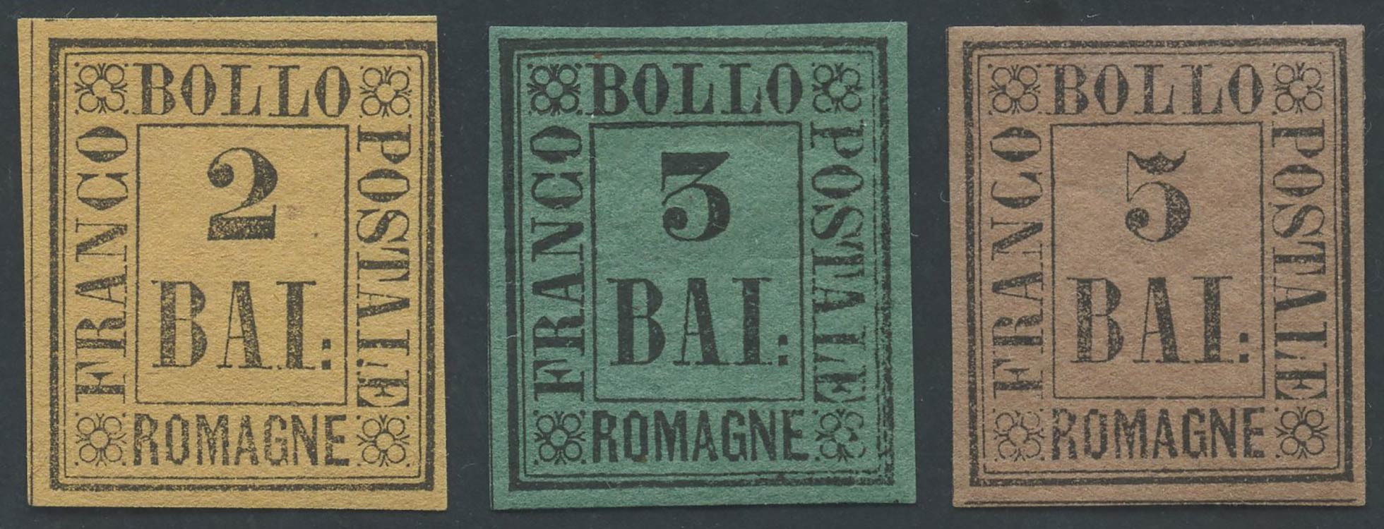 1859, N.3,4,6 new and with barely ... 