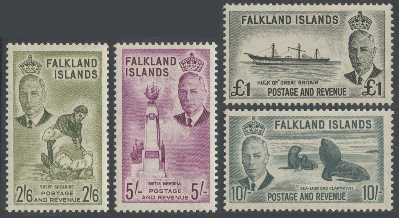 Falkland Islands, 1952 N.172/185. ... 