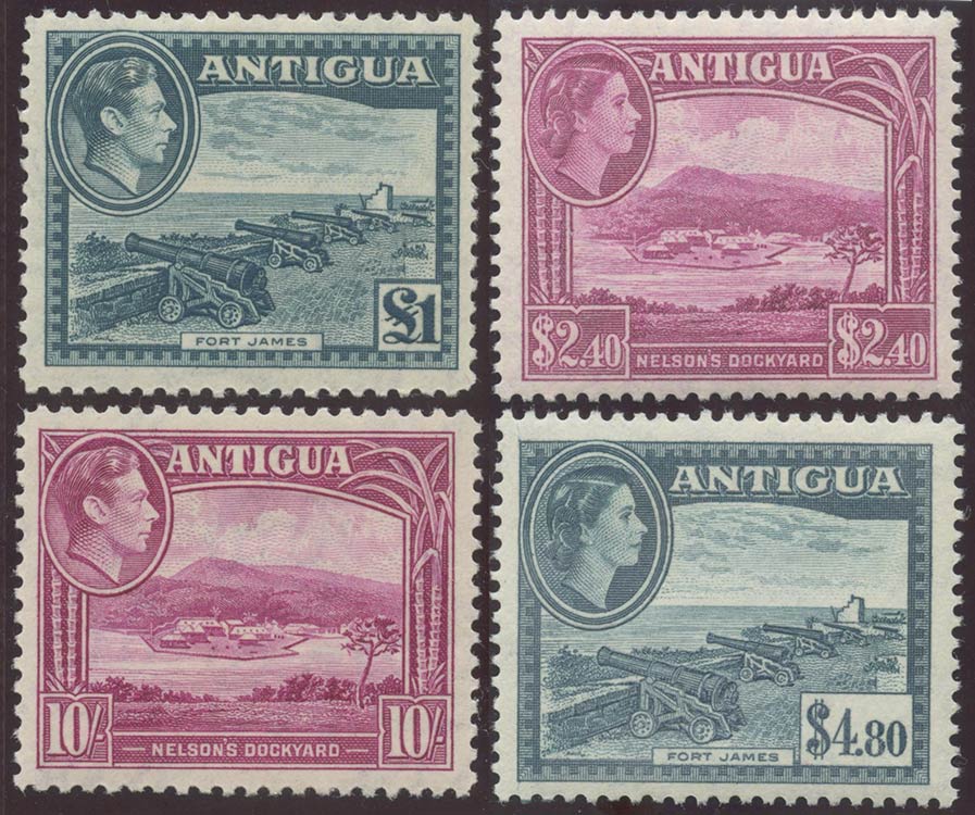 Antigua, 1938 N.98/109 (MH) e ... 