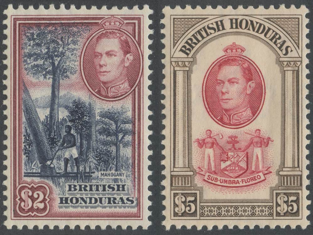 British Honduras, 1938. N.150/161 ... 