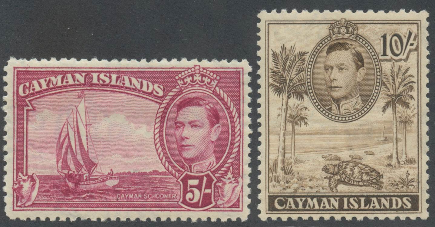 Cayman Islands, 1938/1962 ... 