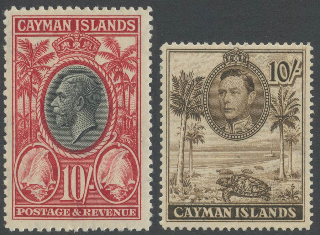 Cayman Islands, 1935. N. 96/107 ... 
