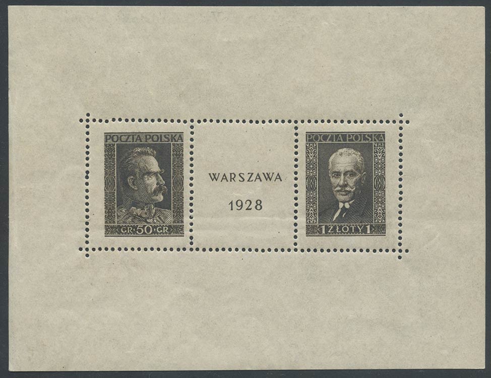 1928, Sheetlet N.1 new and ... 