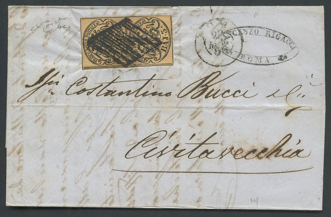 21.05.1856, Letter from Rome to ... 