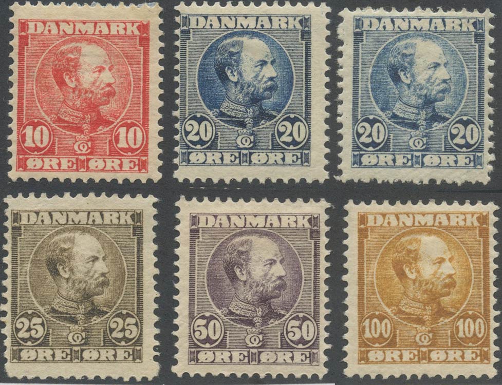 Danimarca, 1904/1982 collezione ... 
