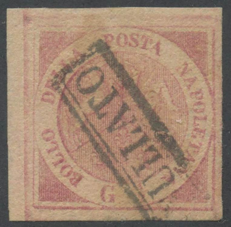 1858, 1/2 gr. Rosa II tavola N.2c ... 