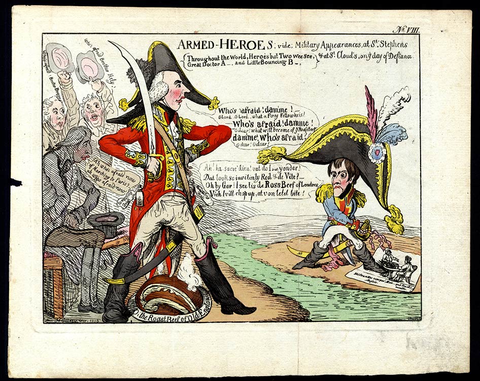 James Gillray (1756-1815)Armed ... 