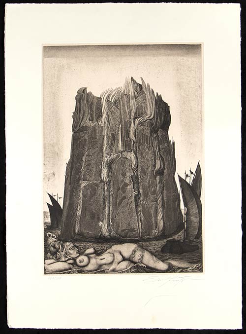 Ernst Fuchs (1930-2015)The Tower ... 