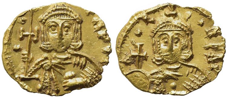 Constantine V with Leo III ... 