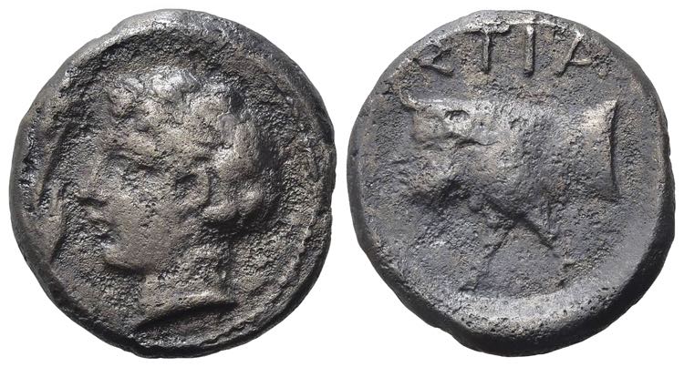 Sicily, Stielane, c. 415-400 BC. ... 