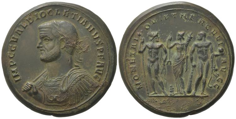 Diocletian (284-305). Replica of ... 