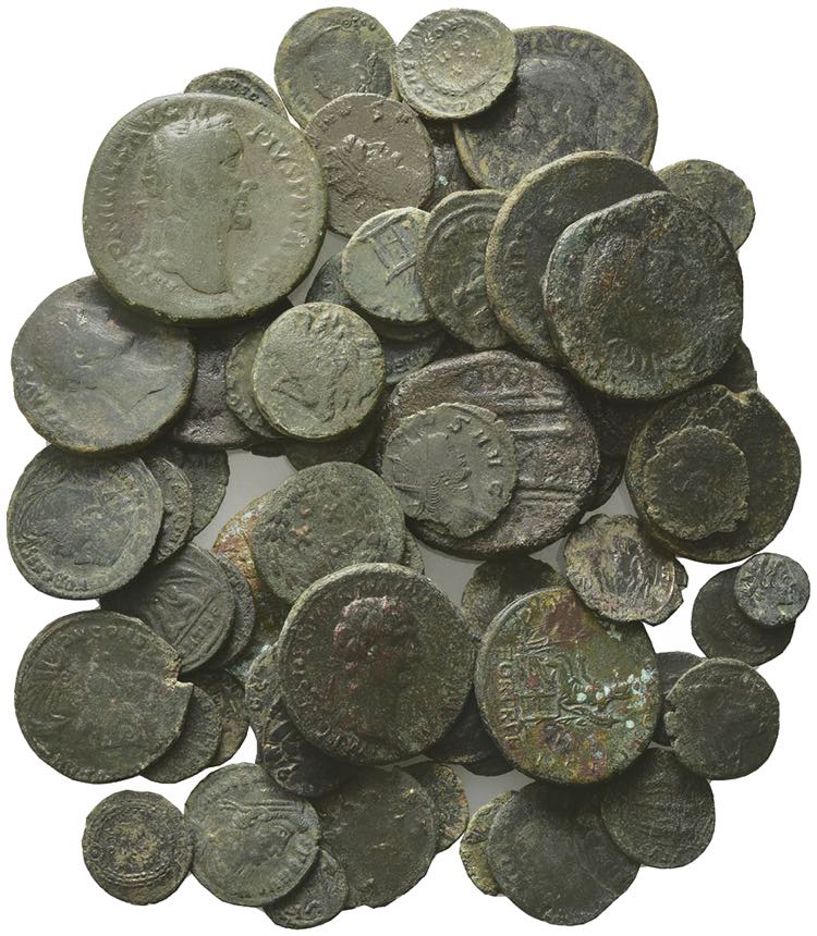 Lot of 65 Roman Imperial Æ coins, ... 