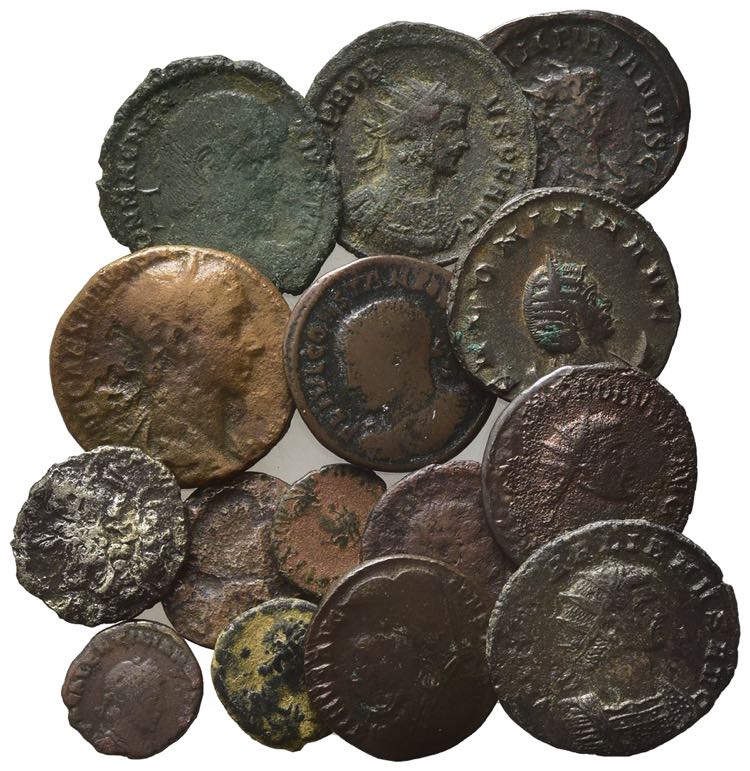 Lot of 15 Roman Imperial Æ coins, ... 