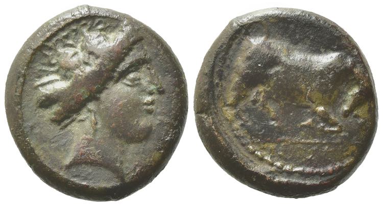 Sicily, Alontion, c. 280-270 BC. ... 