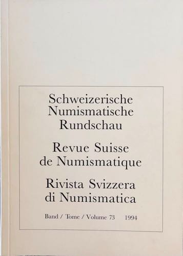 AA.VV. Revue Suisse de ... 