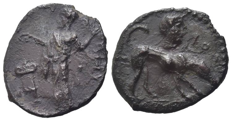 Sicily, Eryx, c. 412-400 BC. AR ... 