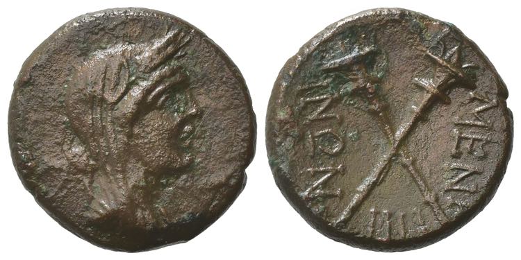 Sicily, Menaion, c. 200-150 BC. Æ ... 