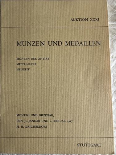 Kricheldorf H.H. Auktion XXXI ... 