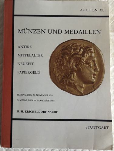 Kricheldorf H.H. Auktion XLI ... 