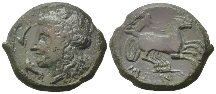 Sicily, Messana, 287-279 BC. Æ ... 