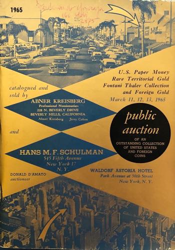 Schulman H.M.F. Public Auction of ... 