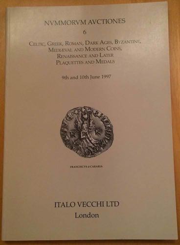 Vecchi I. Nummorum Auctiones No. 6 ... 