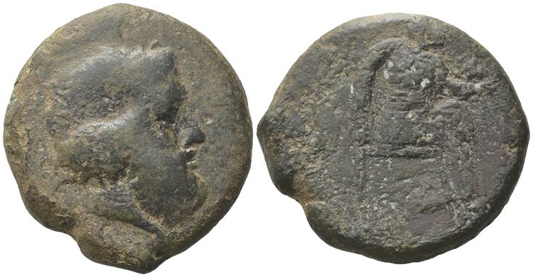 Sicily, Petra, 354/3-344 BC. Æ ... 