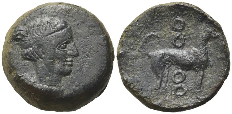 Sicily, Segesta, c. 410-400 BC. Æ ... 