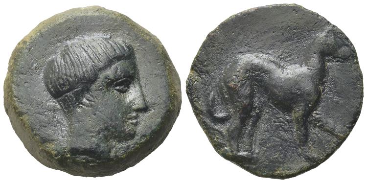 Sicily, Segesta, c. 400 BC. Æ ... 