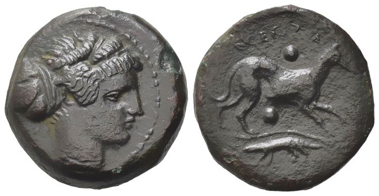 Sicily, Segesta, c. 400-390 BC. Æ ... 