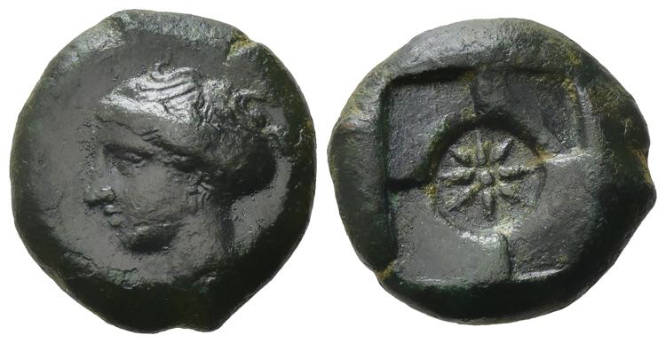Sicily, Syracuse, 405-375 BC. Æ ... 