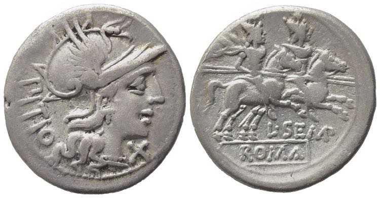 L. Sempronius Pitio, Rome, 148 BC. ... 