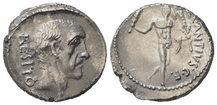 Roman Imperatorial, C. Antius C.f. ... 