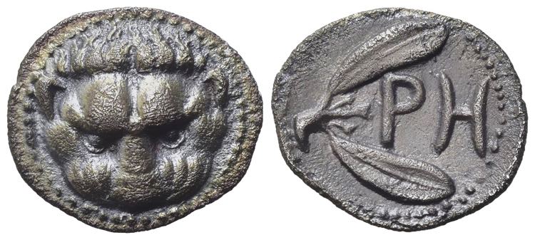 Bruttium, Rhegion, c. 415/0-387 ... 
