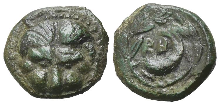 Bruttium, Rhegion, c. 425-410 BC. ... 