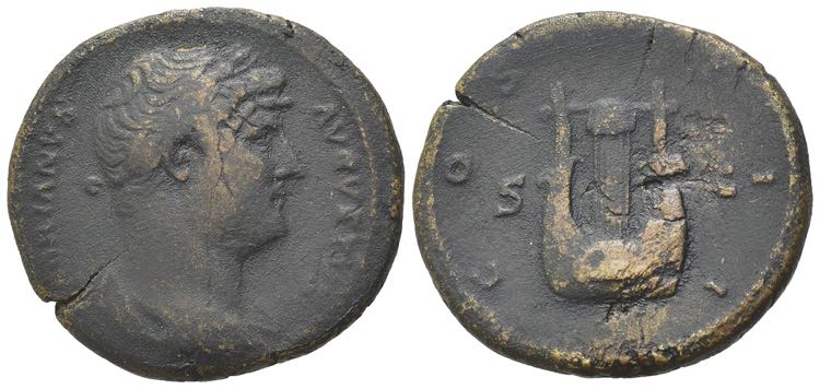 Hadrian (117-138). Æ As (24mm, ... 
