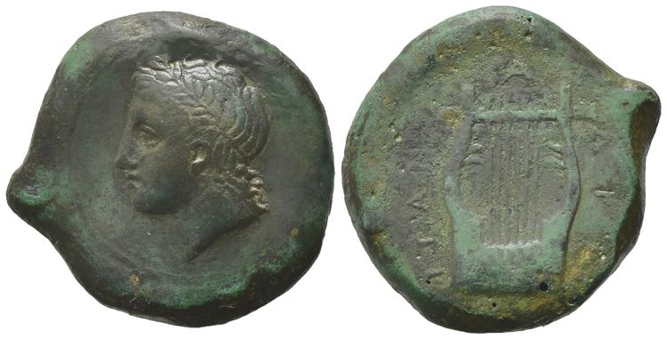 Sicily, Adranon, c. 354-345 BC. Æ ... 