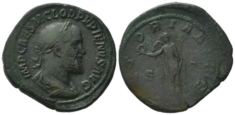Pupienus (AD 238). Æ Sestertius ... 