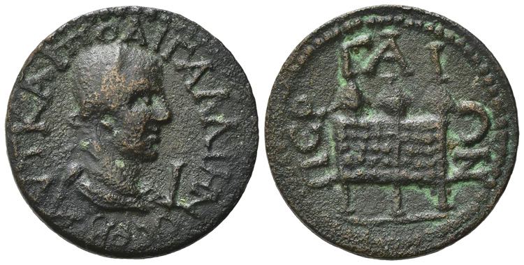 Gallienus (254-268). Pamphylia, ... 