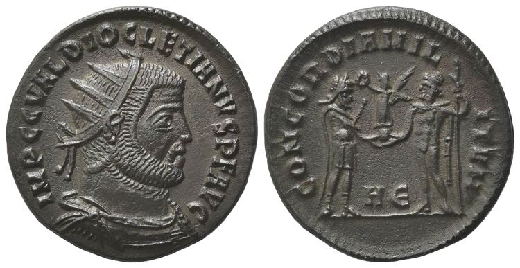 Diocletian (284-305). Radiate ... 