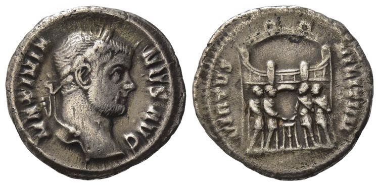 Maximianus (286-305). AR Argenteus ... 