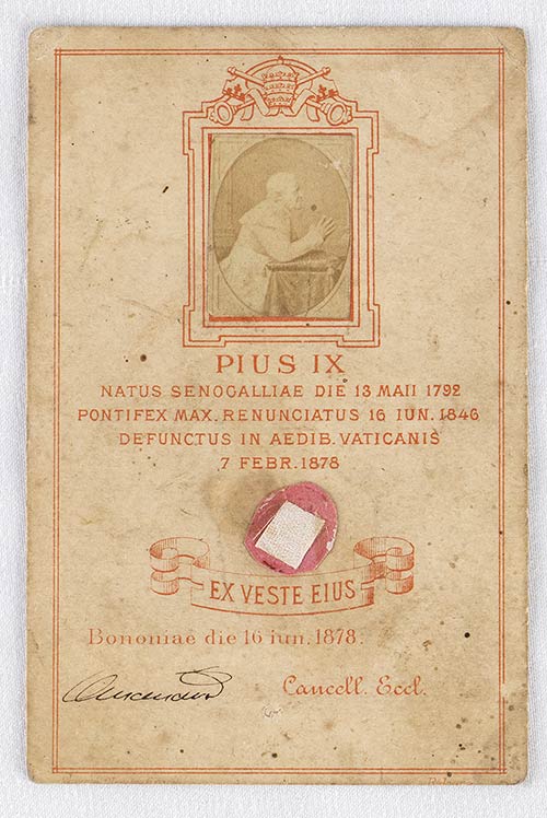 Pius IX (Pius PP. IX, born ... 