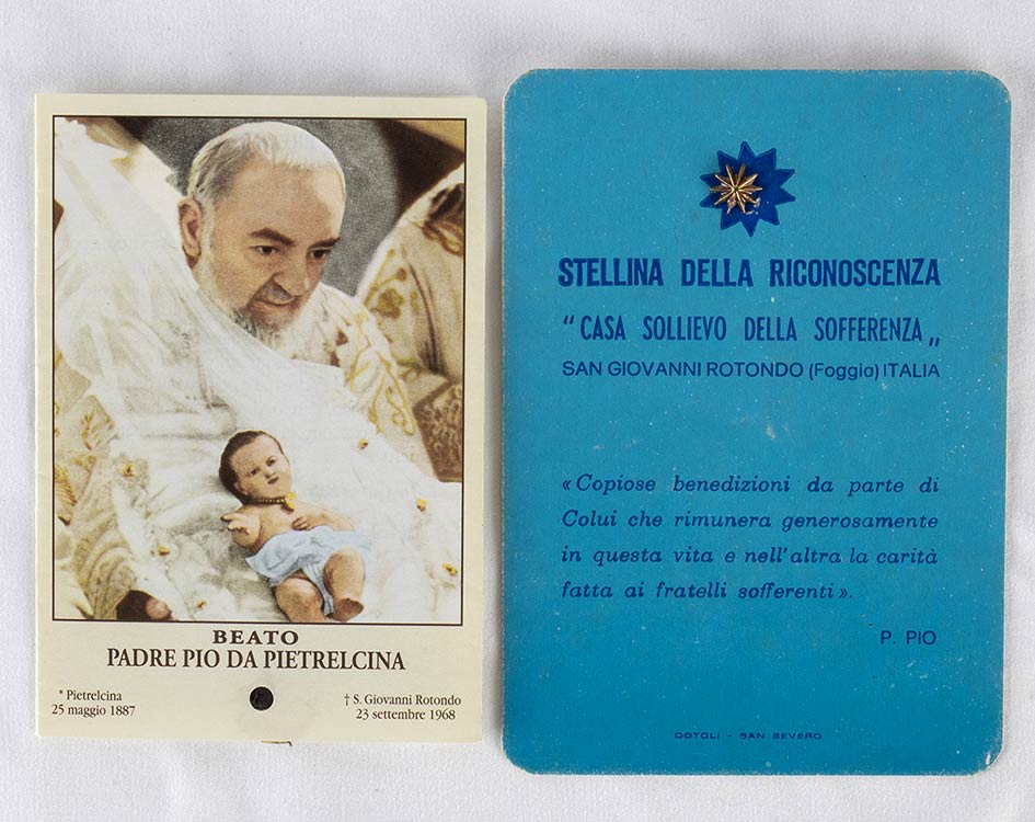 Pope John XXIII, Father PiusRelic, ... 