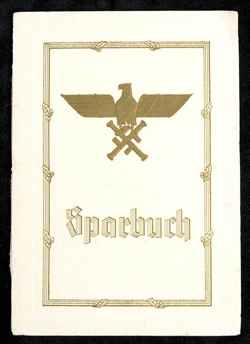 GERMANY, III REICHSparbuch ... 