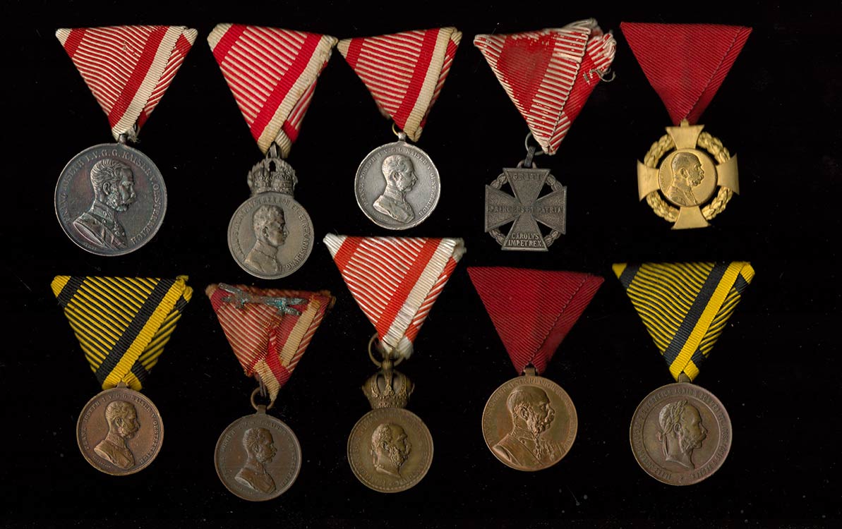 AUSTRIA, EMPIRELot of 10 medalsin ... 